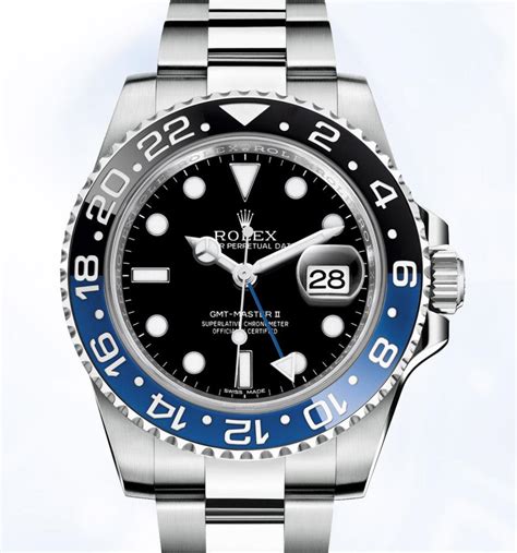 rolex blue and black bezel.